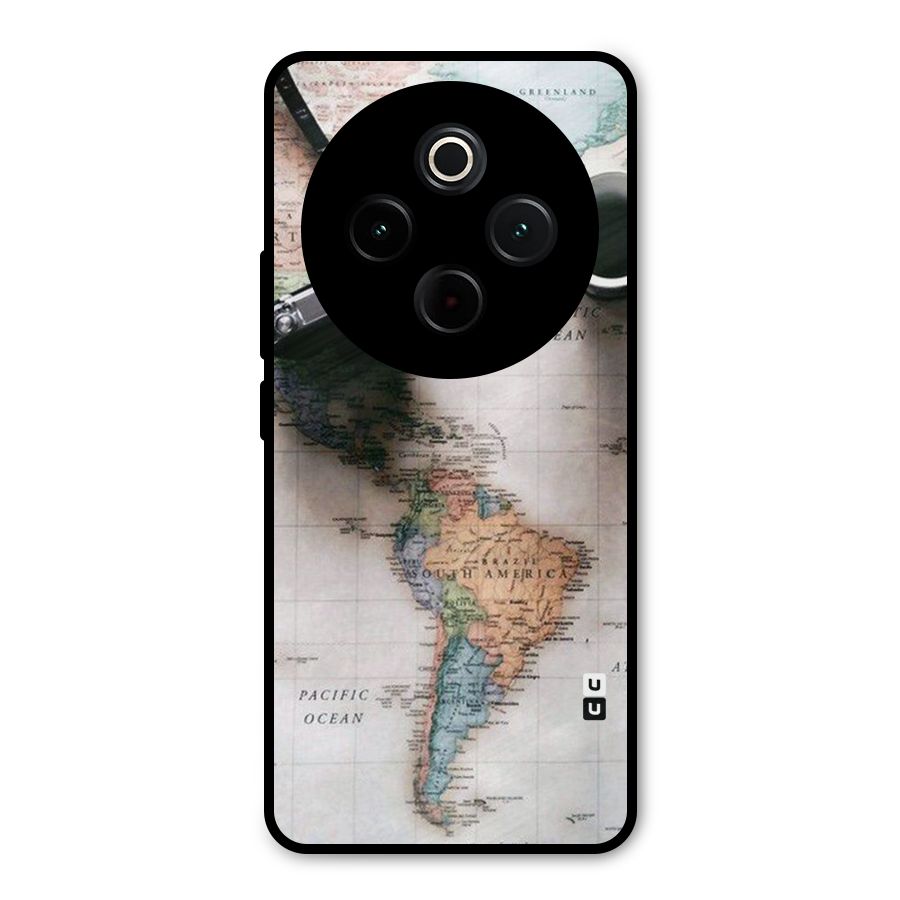 Coffee And Travel Metal Back Case for Vivo T4