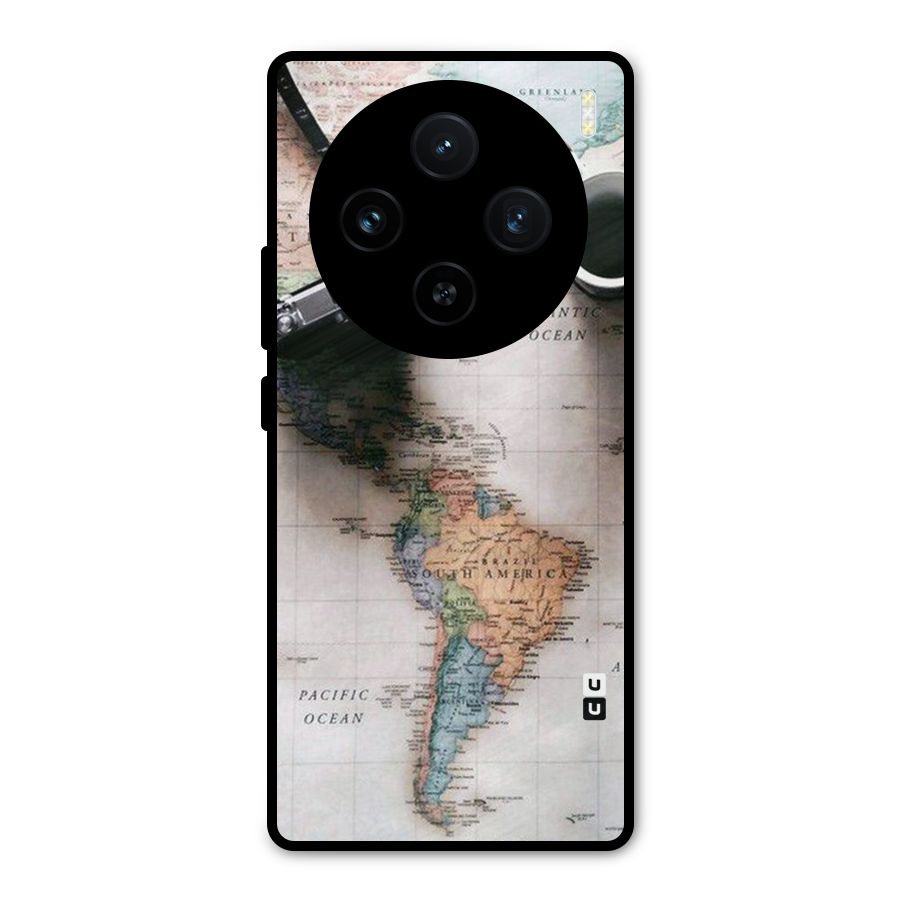 Coffee And Travel Metal Back Case for Vivo X100