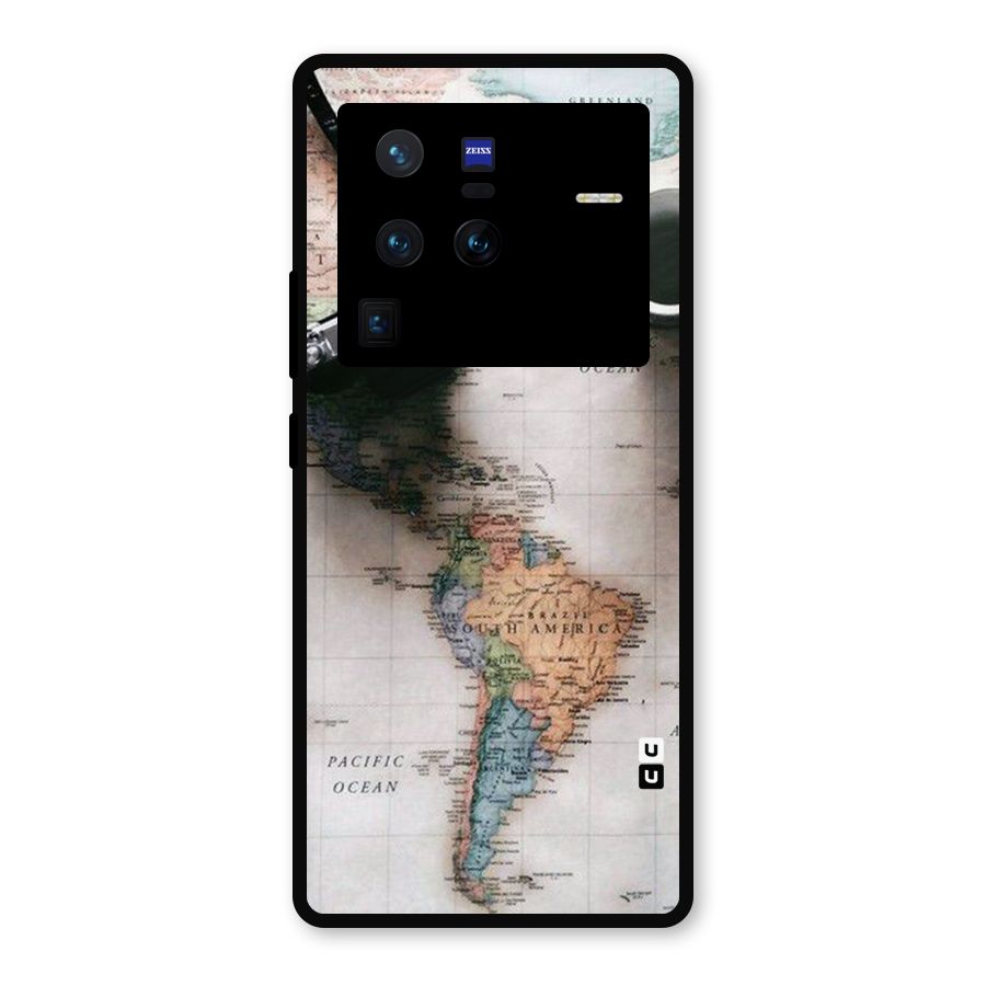 Coffee And Travel Metal Back Case for Vivo X80 Pro