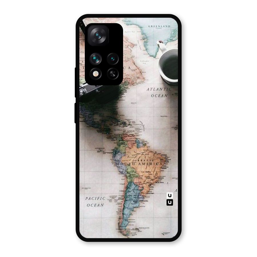 Coffee And Travel Metal Back Case for Xiaomi 11i Hypercharge 5G