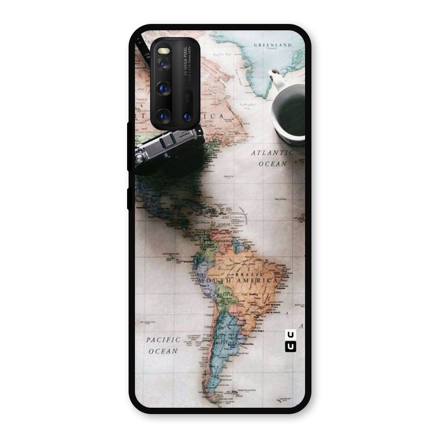 Coffee And Travel Metal Back Case for iQOO 3