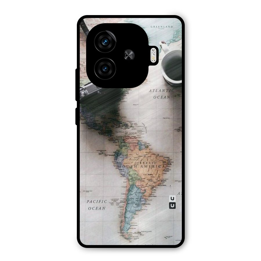 Coffee And Travel Metal Back Case for iQOO Neo 10R