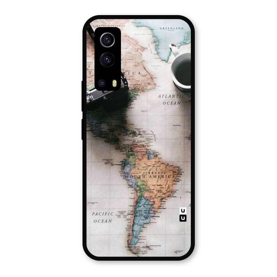 Coffee And Travel Metal Back Case for iQOO Z3