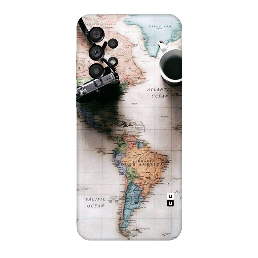 Coffee And Travel Original Polycarbonate Back Case for Galaxy A73 5G