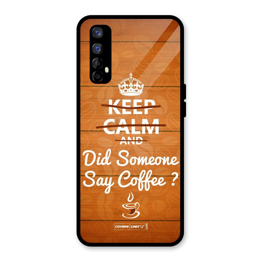 Coffee Ardour Glass Back Case for Realme Narzo 20 Pro