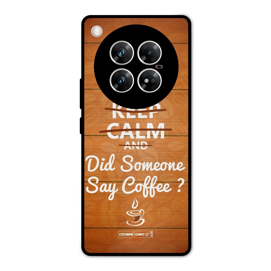 Coffee Ardour Metal Back Case for Infinix Zero 40 5G