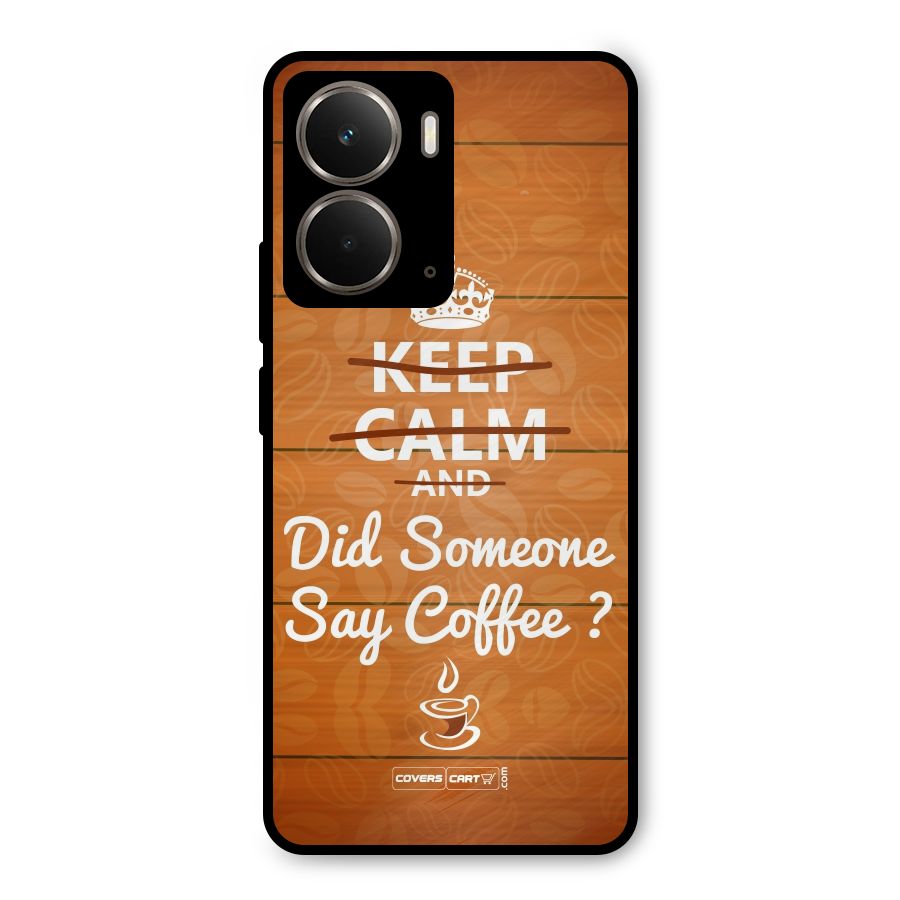 Coffee Ardour Metal Back Case for Realme P3