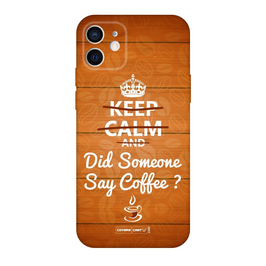 Coffee Ardour Original Polycarbonate Back Case for iPhone 12