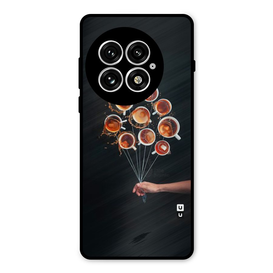 Coffee Balloon Metal Back Case for OnePlus 13