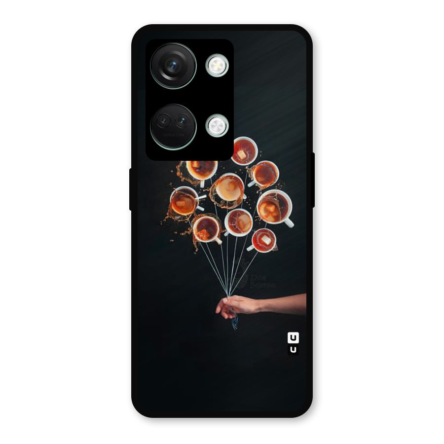 Coffee Balloon Metal Back Case for OnePlus Nord 3