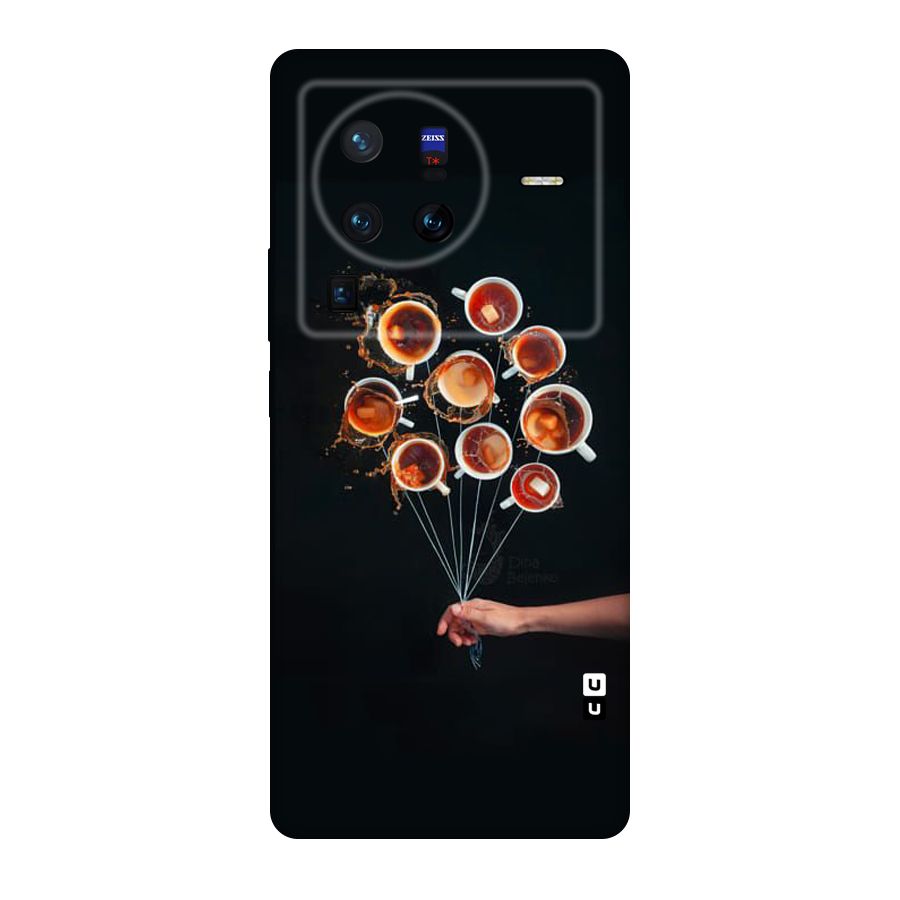 Coffee Balloon Original Polycarbonate Back Case for Vivo X80