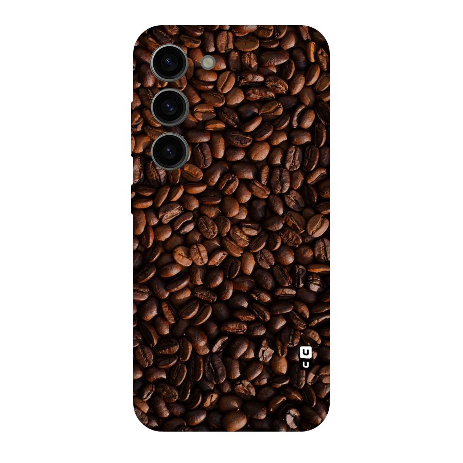 Coffee Beans Scattered Original Polycarbonate Back Case for Galaxy S23