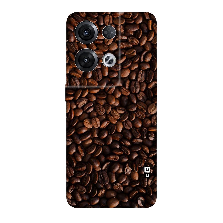 Coffee Beans Scattered Original Polycarbonate Back Case for Oppo Reno8 Pro 5G