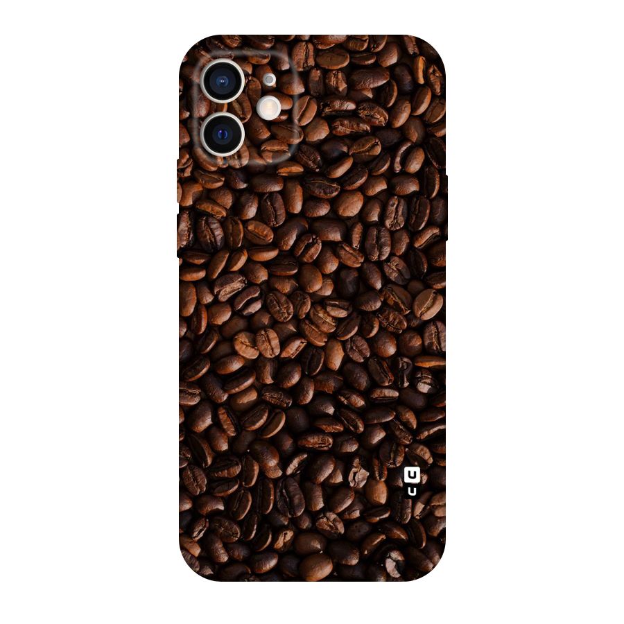 Coffee Beans Scattered Original Polycarbonate Back Case for iPhone 12
