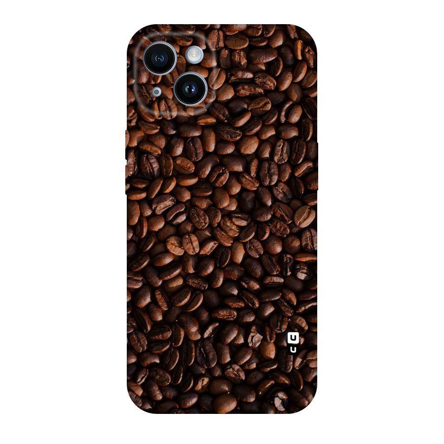 Coffee Beans Scattered Original Polycarbonate Back Case for iPhone 14