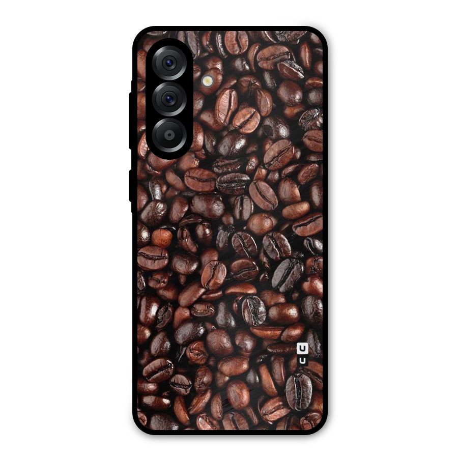 Coffee Beans Texture Metal Back Case for Galaxy A56