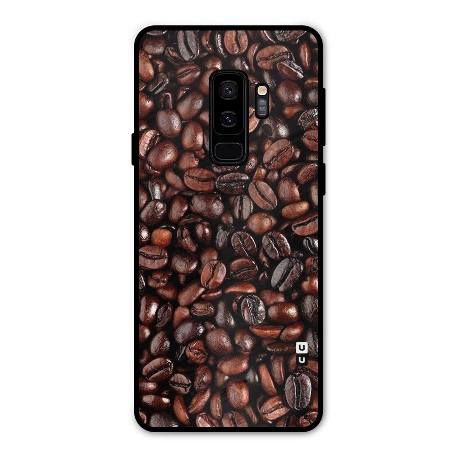 Coffee Beans Texture Metal Back Case for Galaxy S9 Plus