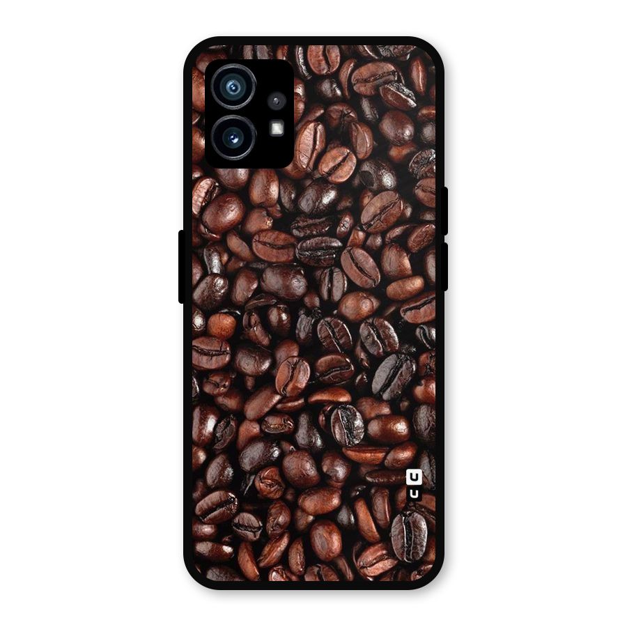 Coffee Beans Texture Metal Back Case for Nothing Phone 1