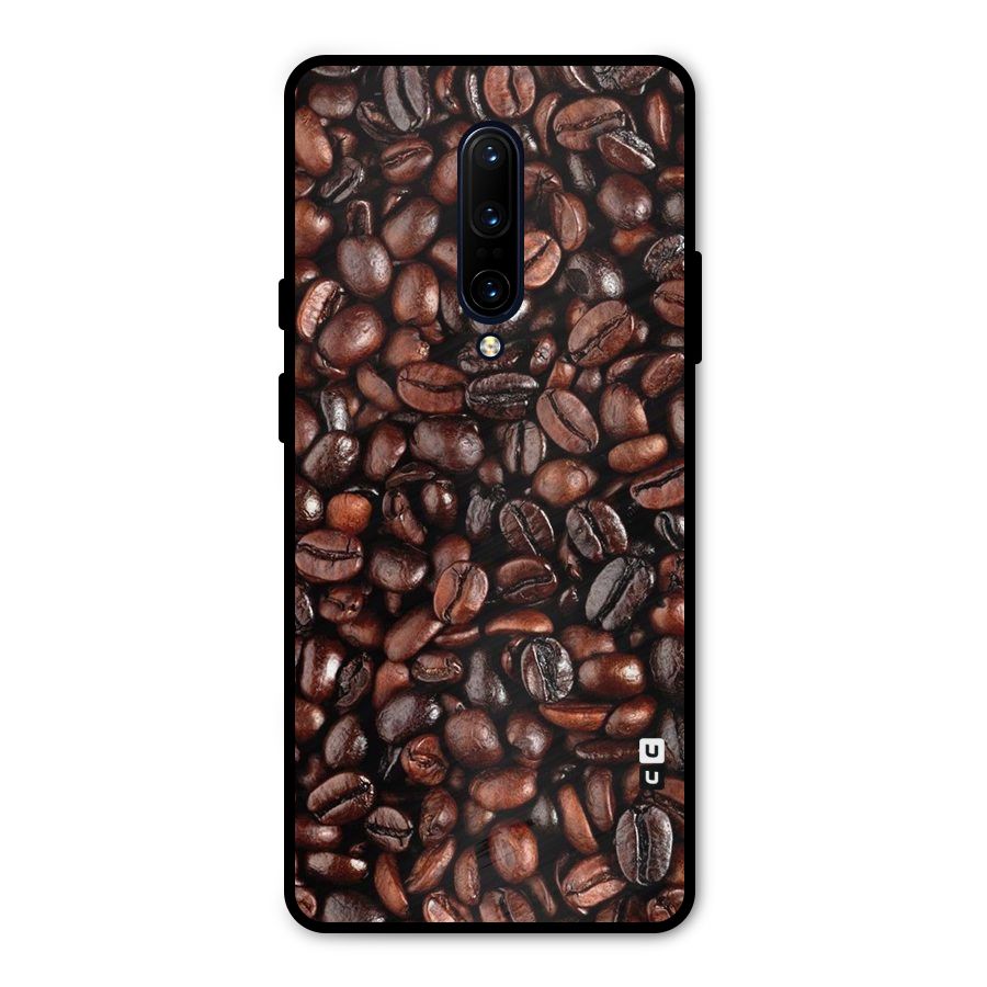 Coffee Beans Texture Metal Back Case for OnePlus 7 Pro