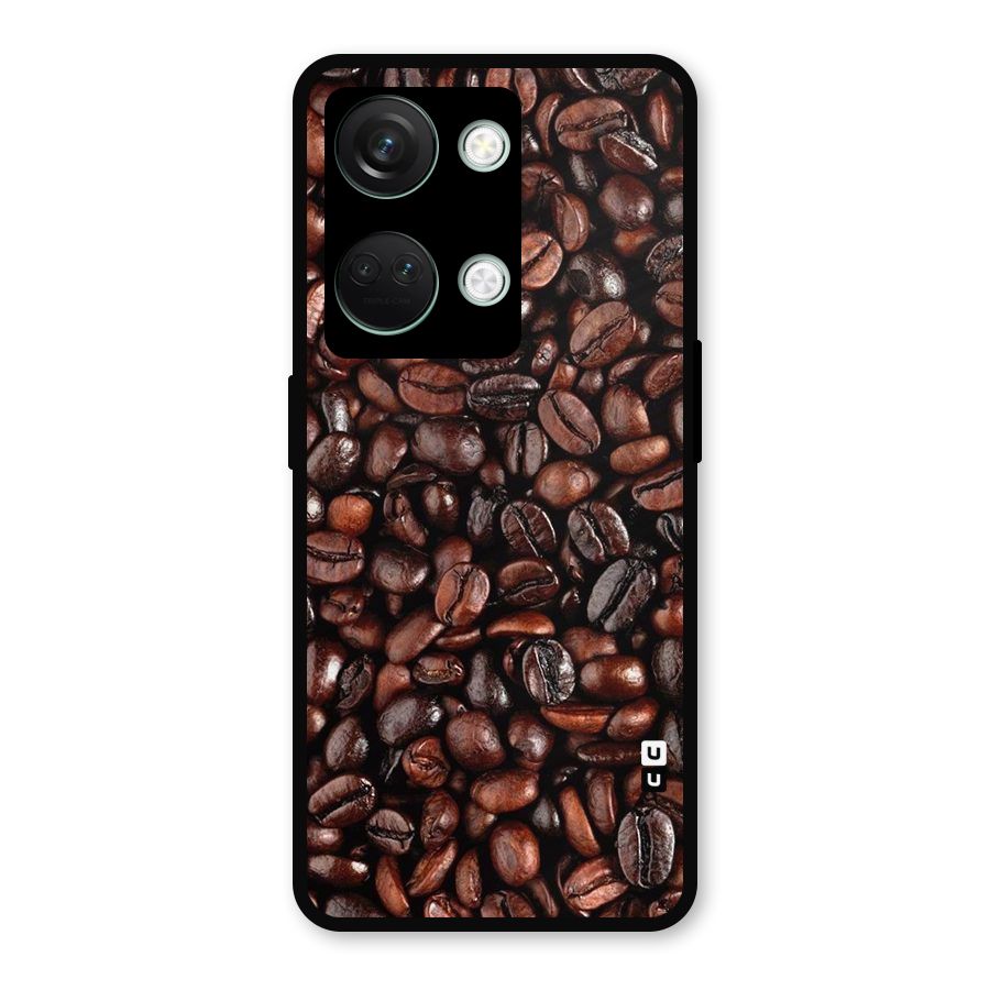 Coffee Beans Texture Metal Back Case for OnePlus Nord 3