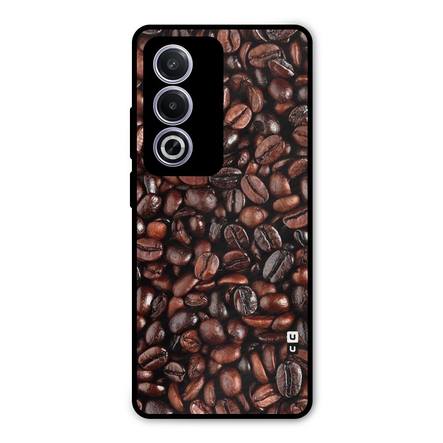 Coffee Beans Texture Metal Back Case for Oppo K12x