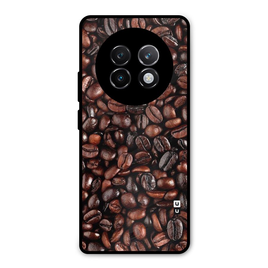 Coffee Beans Texture Metal Back Case for Realme 13 Plus