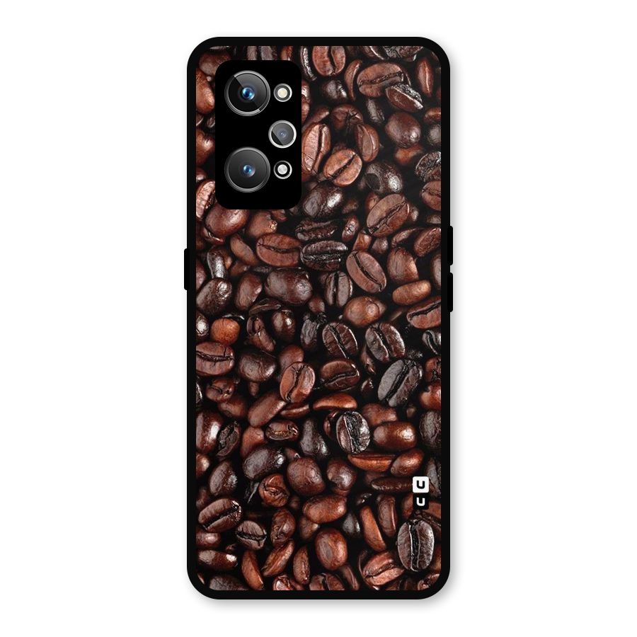 Coffee Beans Texture Metal Back Case for Realme GT Neo 3T
