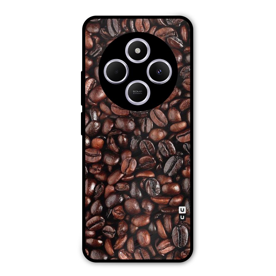 Coffee Beans Texture Metal Back Case for Redmi A4