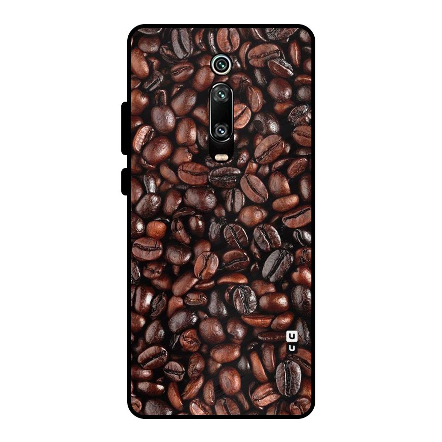 Coffee Beans Texture Metal Back Case for Redmi K20
