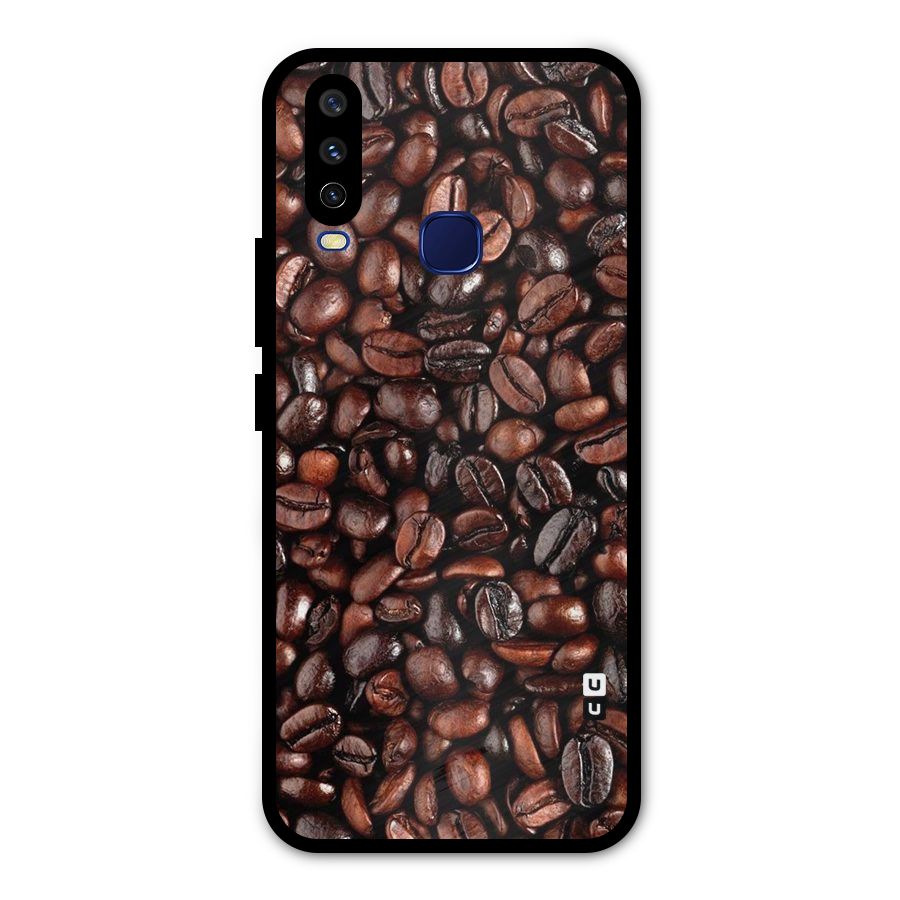 Coffee Beans Texture Metal Back Case for Vivo Y12