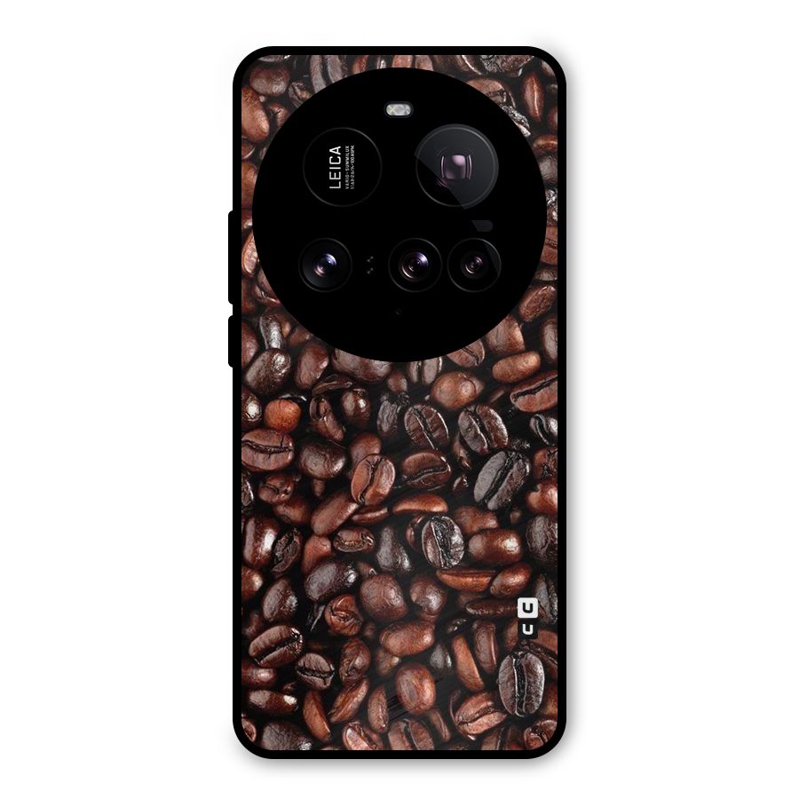 Coffee Beans Texture Metal Back Case for Xiaomi 15 Ultra