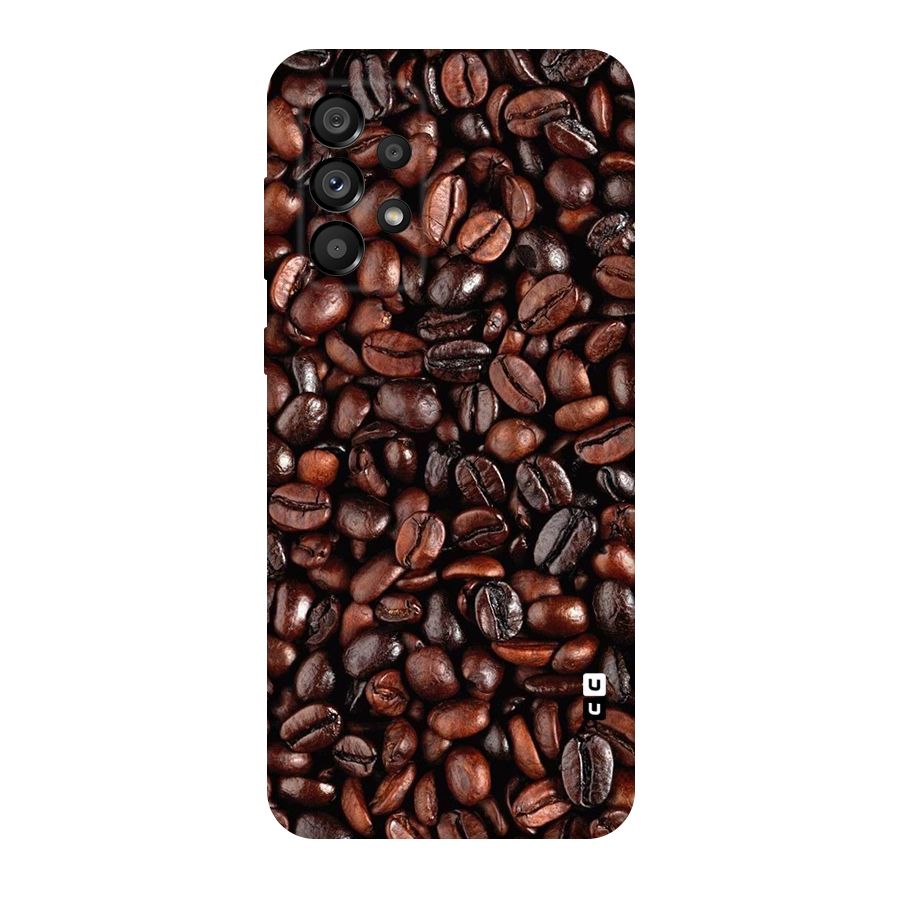 Coffee Beans Texture Original Polycarbonate Back Case for Galaxy A73 5G