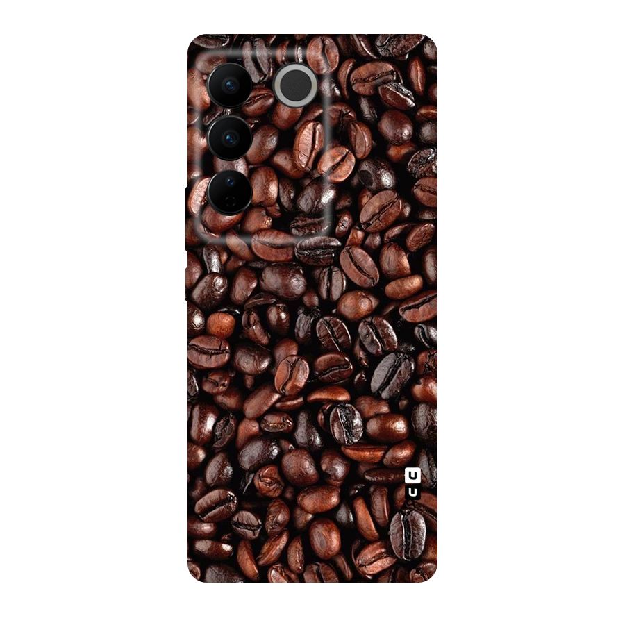 Coffee Beans Texture Original Polycarbonate Back Case for Vivo V27