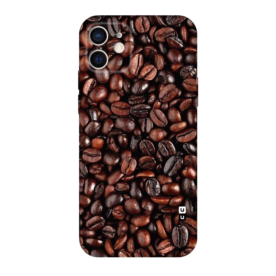Coffee Beans Texture Original Polycarbonate Back Case for iPhone 12