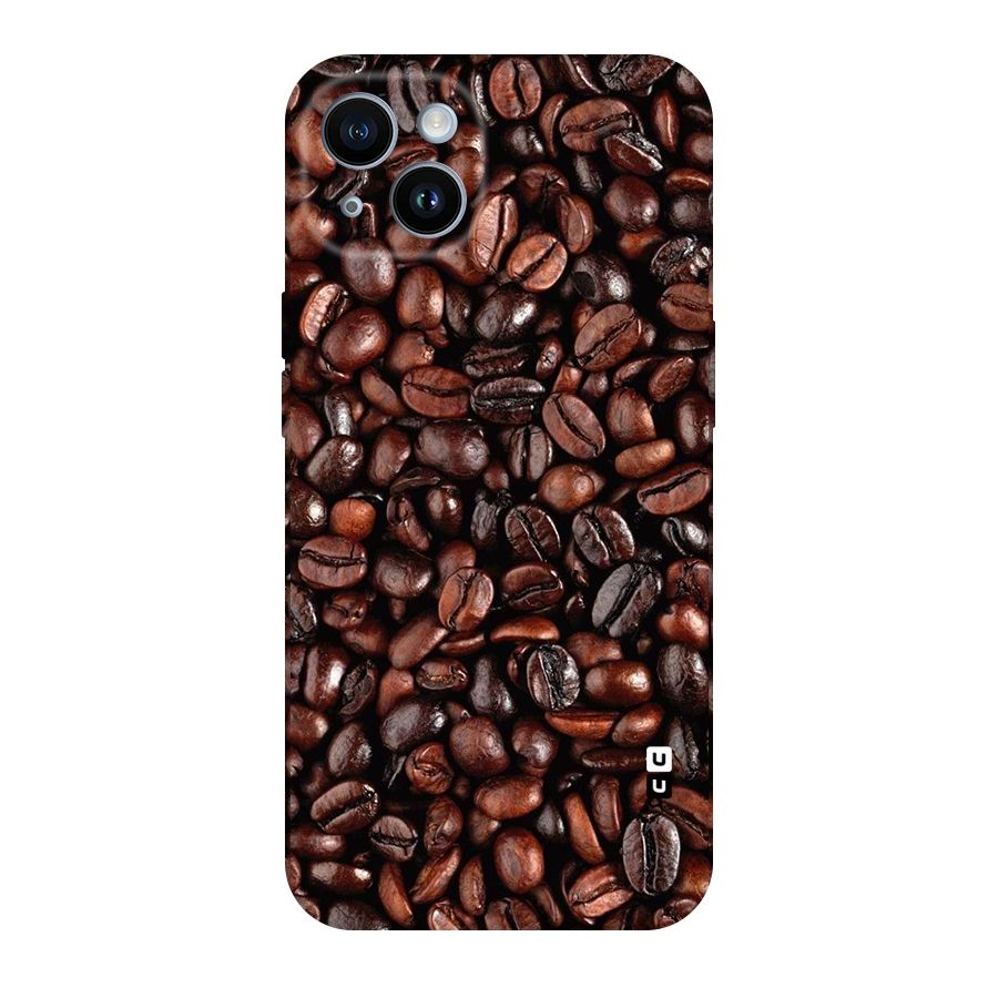Coffee Beans Texture Original Polycarbonate Back Case for iPhone 14