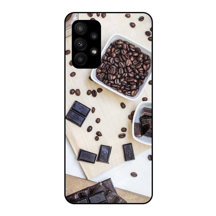 Coffee Beans and Chocolate Metal Back Case for Galaxy A23