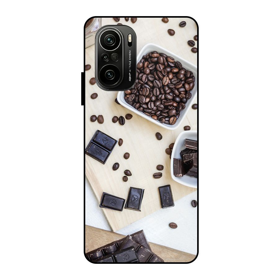 Coffee Beans and Chocolate Metal Back Case for Mi 11x