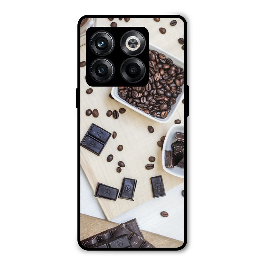 Coffee Beans and Chocolate Metal Back Case for OnePlus 10T