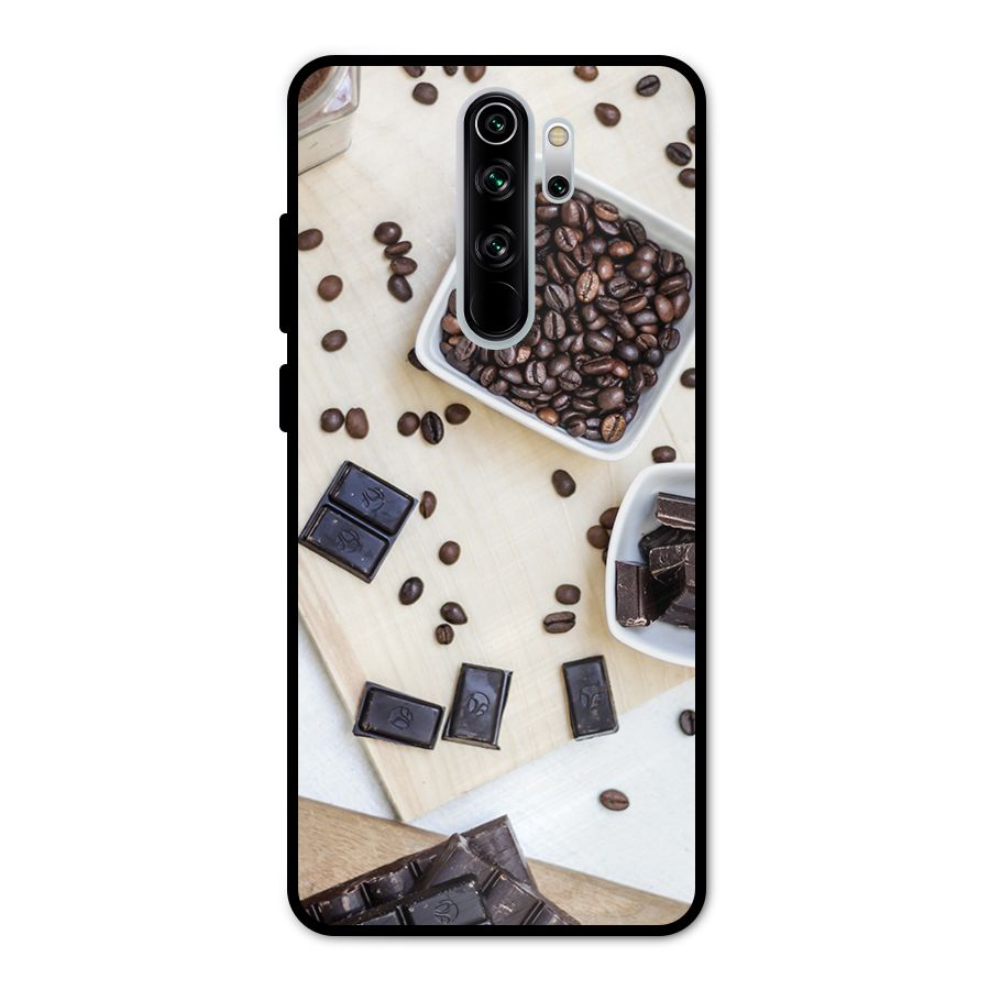 Coffee Beans and Chocolate Metal Back Case for Redmi Note 8 Pro