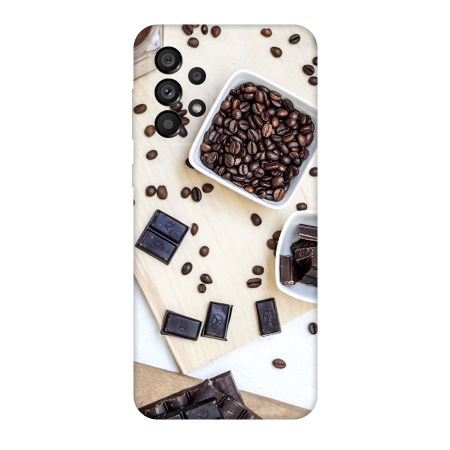 Coffee Beans and Chocolate Original Polycarbonate Back Case for Galaxy A73 5G