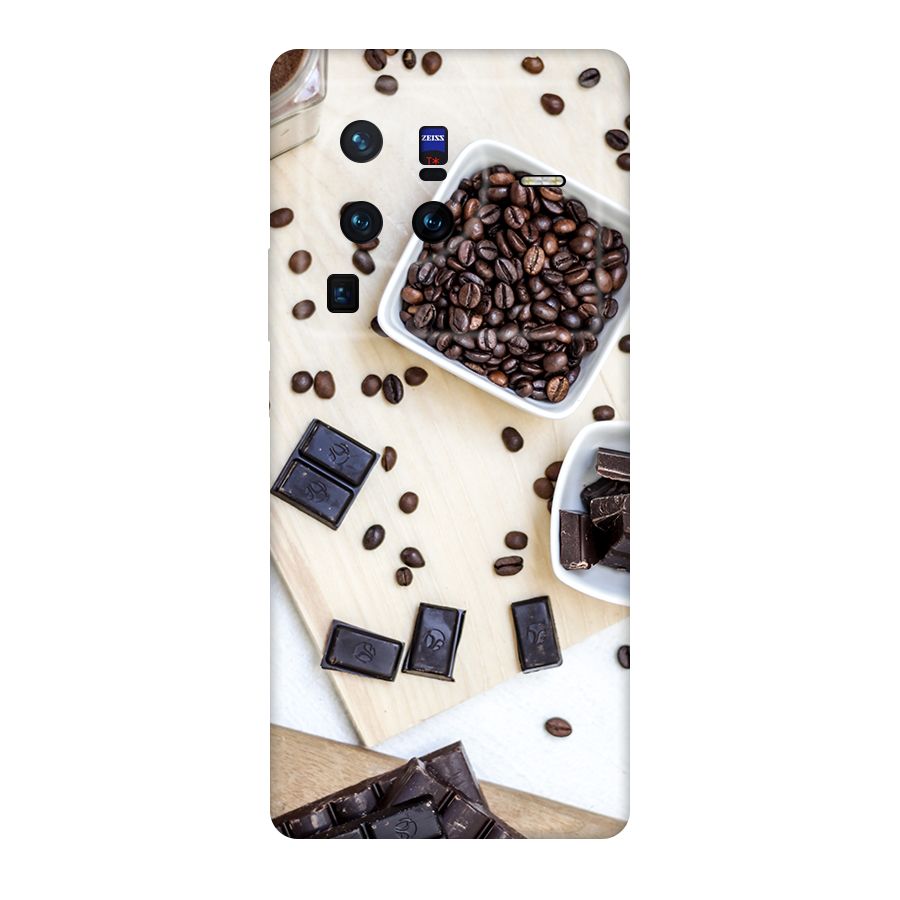 Coffee Beans and Chocolate Original Polycarbonate Back Case for Vivo X80