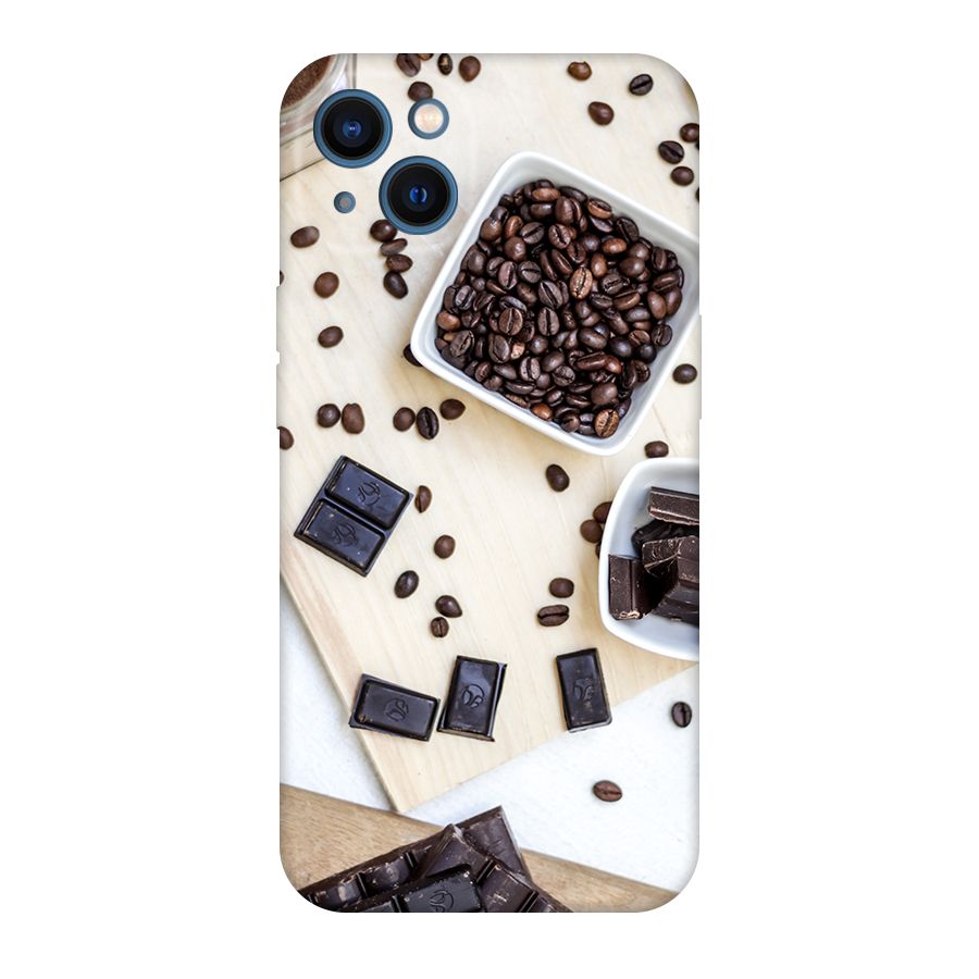 Coffee Beans and Chocolate Original Polycarbonate Back Case for iPhone 13