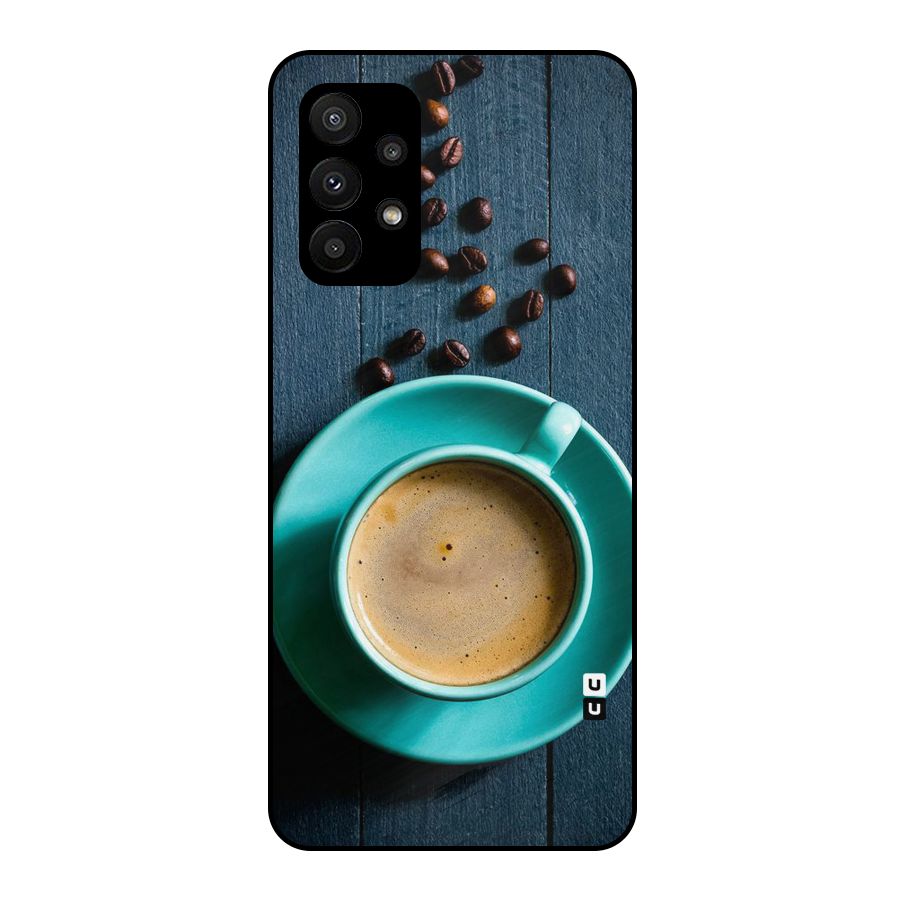 Coffee Beans and Cup Metal Back Case for Galaxy A23