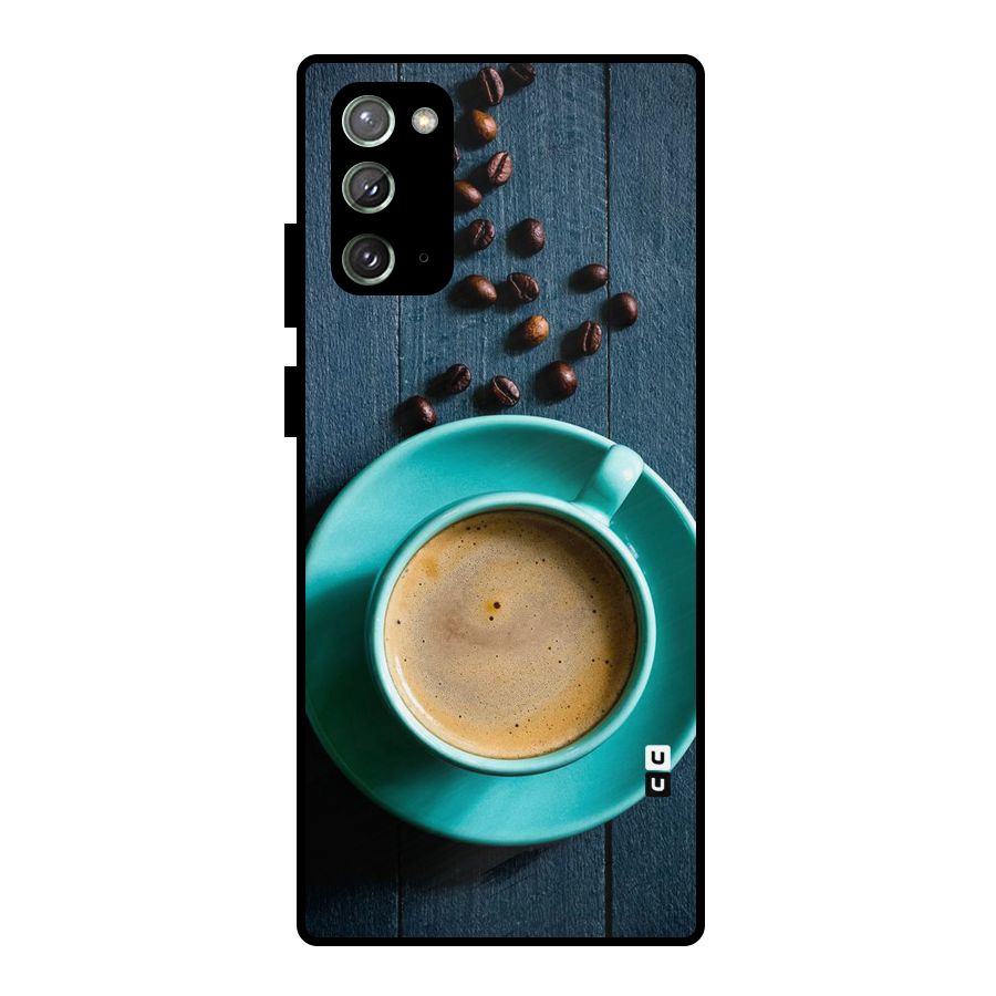 Coffee Beans and Cup Metal Back Case for Galaxy Note 20