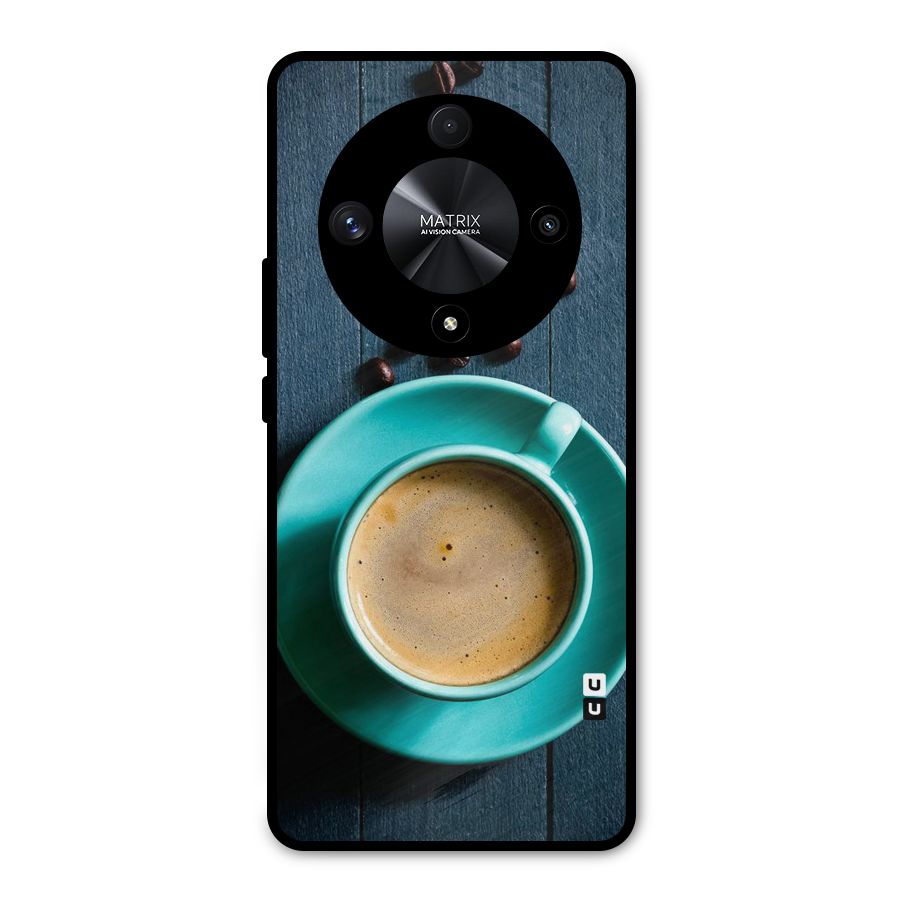 Coffee Beans and Cup Metal Back Case for Honor X9b