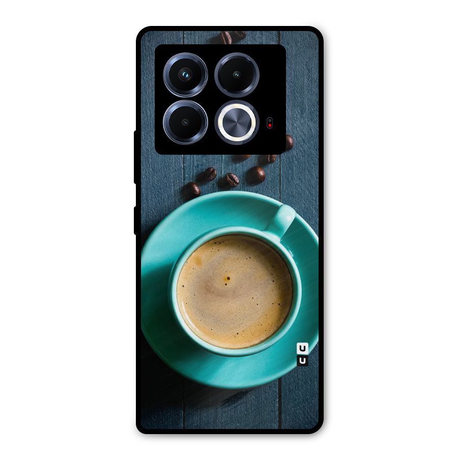 Coffee Beans and Cup Metal Back Case for Infinix Note 40 5G