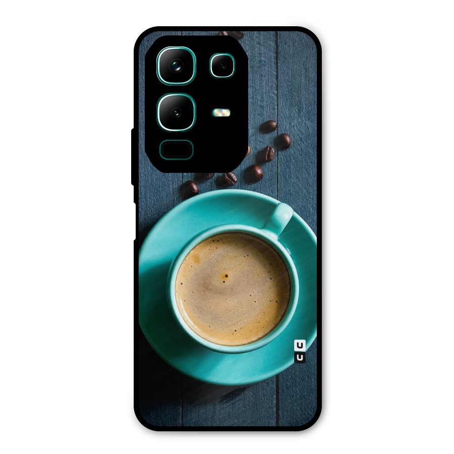Coffee Beans and Cup Metal Back Case for Infinix Note 50x