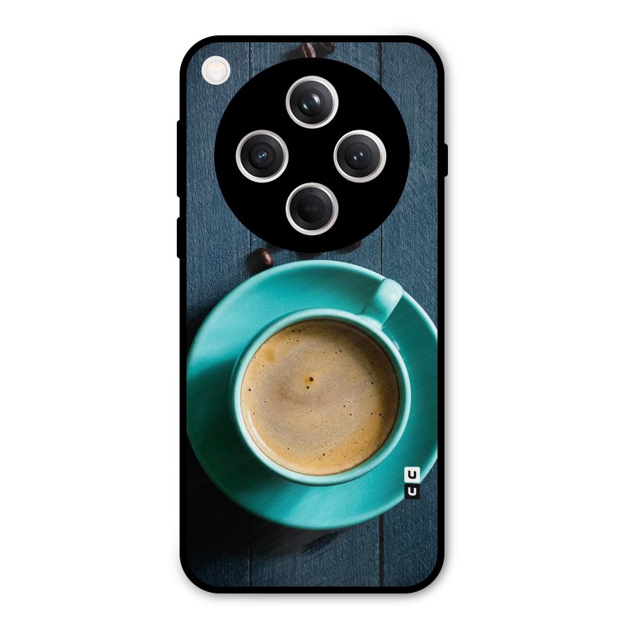 Coffee Beans and Cup Metal Back Case for Oppo Find X8