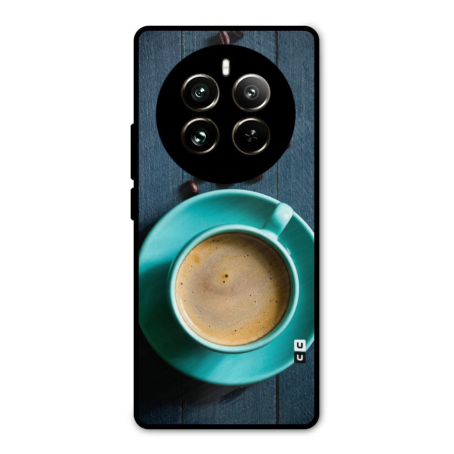 Coffee Beans and Cup Metal Back Case for Realme 12 Pro