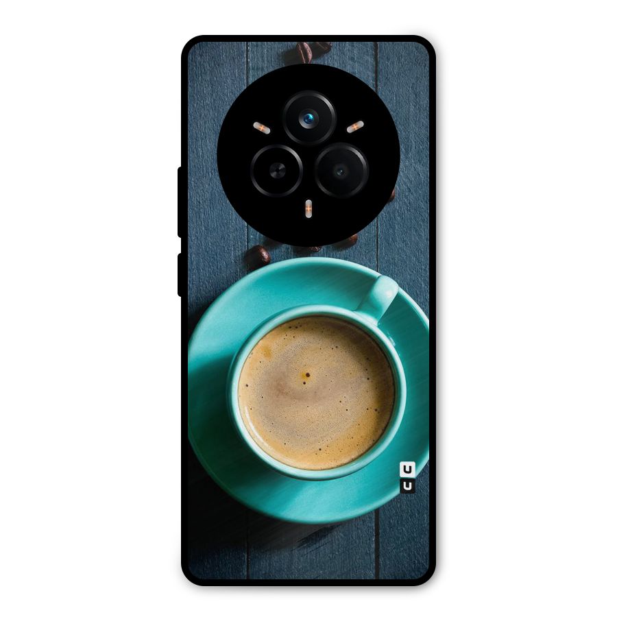 Coffee Beans and Cup Metal Back Case for Realme 14 Pro